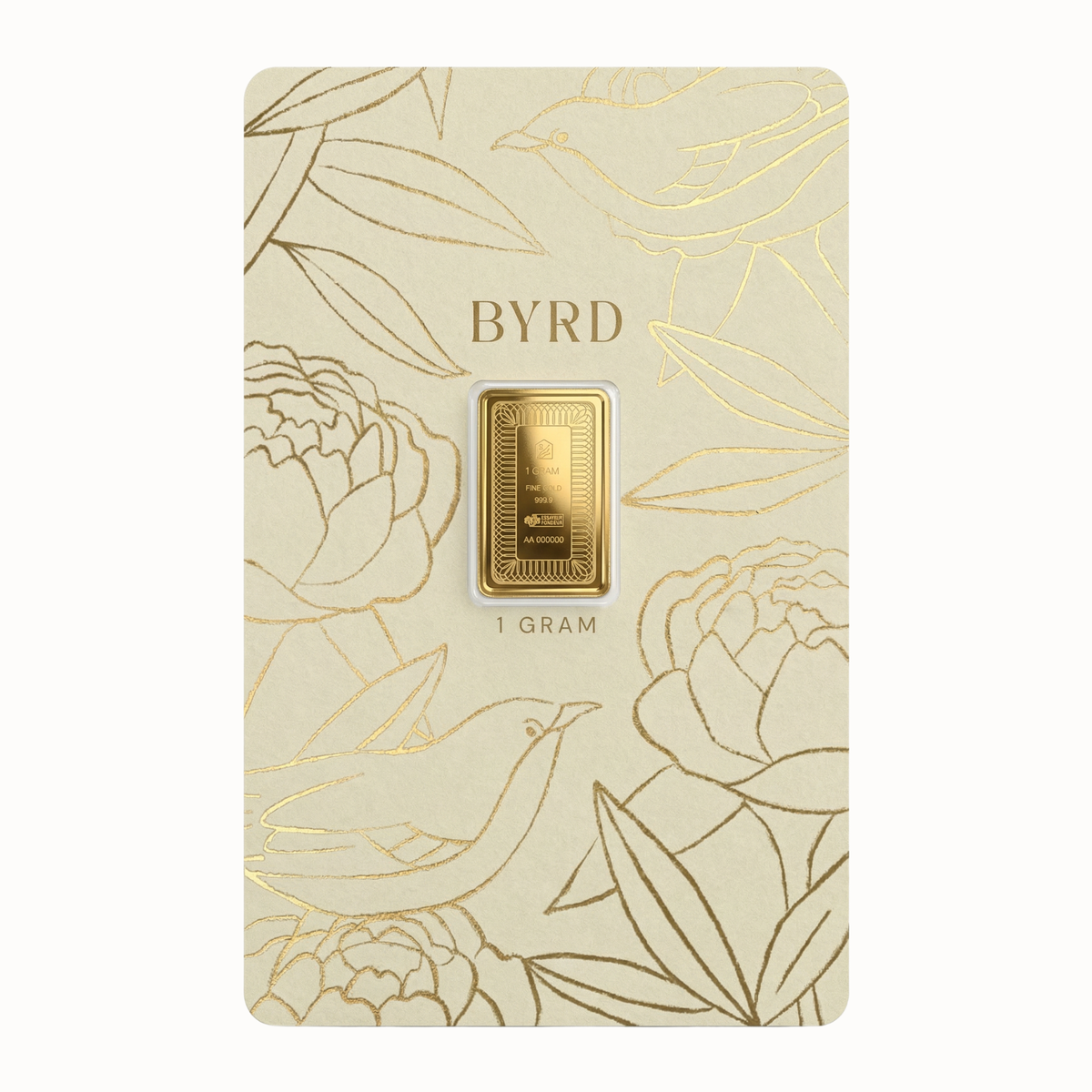 Down, 1 Gram Gold Bar